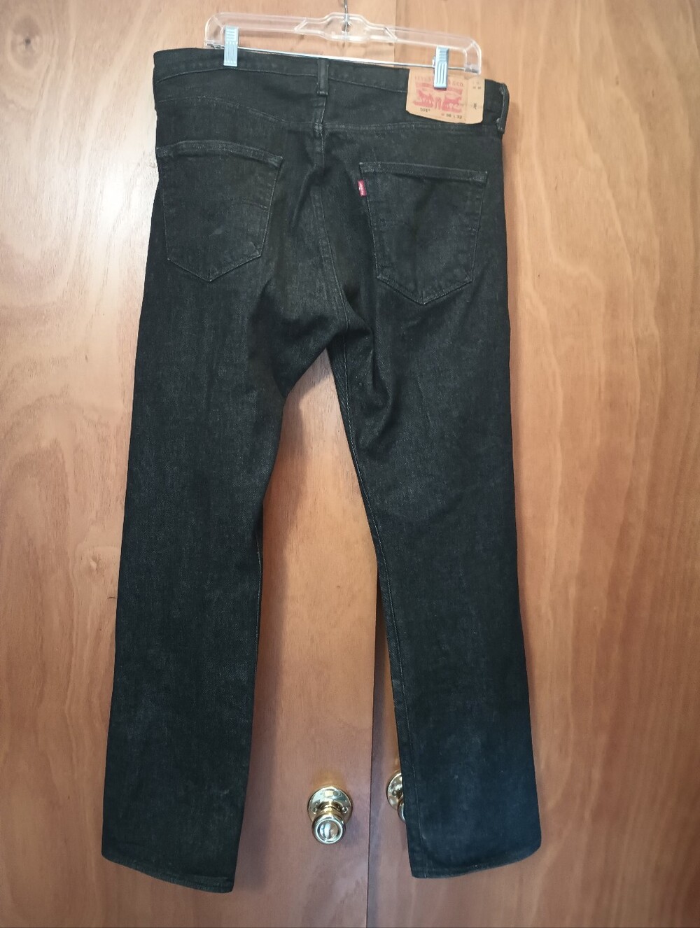 Levi's 501. Black. Men's 36x32 (Actual 31)